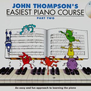 john thompson's easiest piano course tập 2