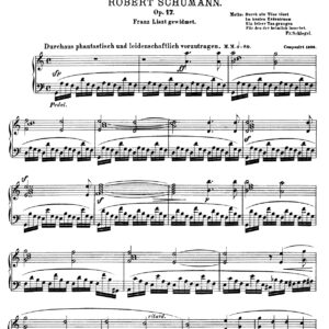 Fantaise in C major Op.17 Schumann
